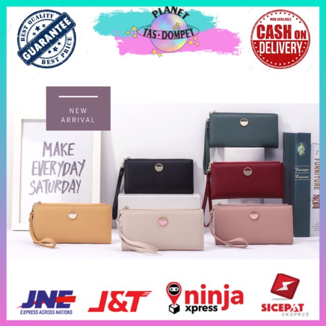 DOMPET WANITA LIPAT PANJANG IMPORT