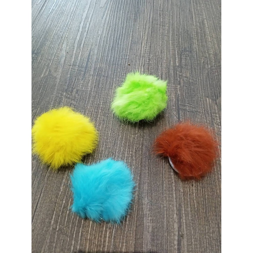 Popsocket Bulu Pom Pom Warna Pop Socket Polos Warna Warni