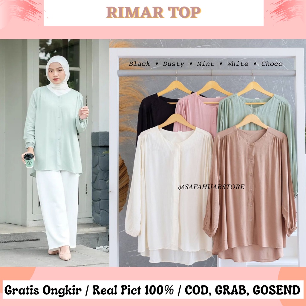 RIMAR TOP / ATASAN / KEMEJA KERJA