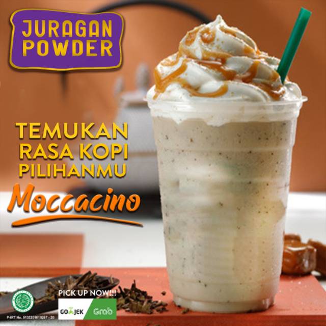 

Bubuk minuman Rasa Moccacino 1kg, segar dan terlaris, bisa pilih rasa lain.