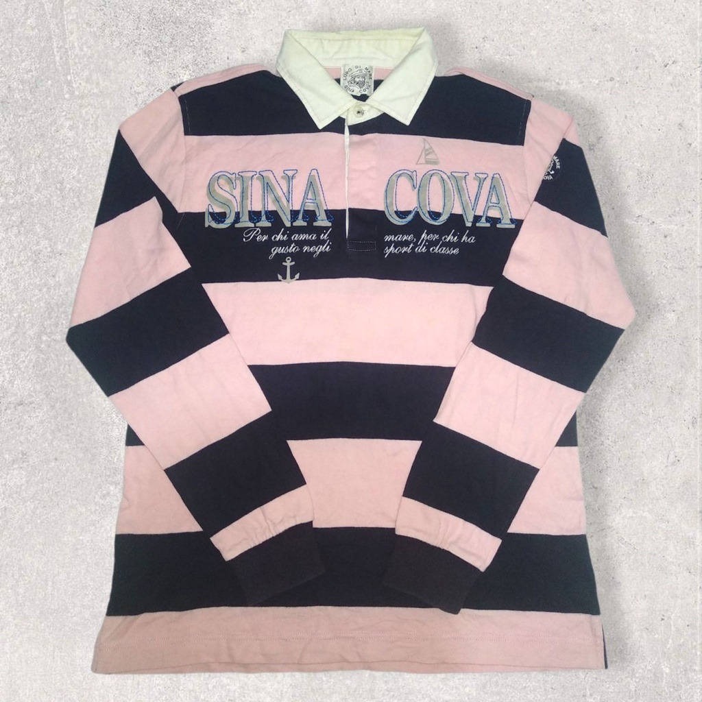 RUGBY SHIRT LUPO DI MARE SINA COVA STRIPE SECOND ORIGINAL