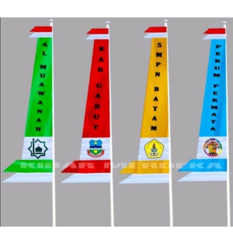 umbul Umbul custom ukuran 4 meter