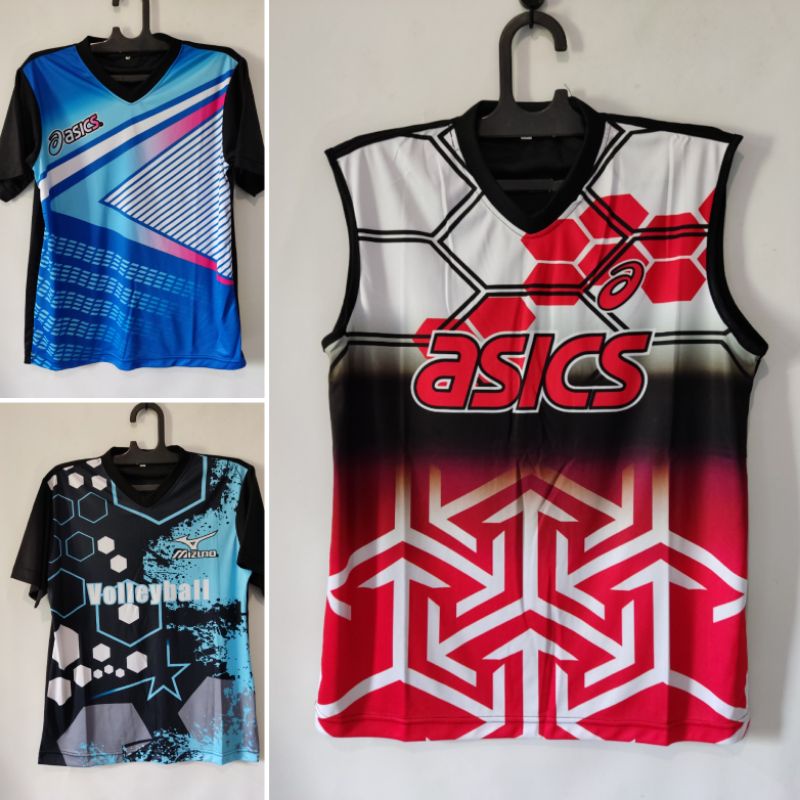 Kaos atasan voli mizuno printing sublimasi proliga GRADE ORI Bisa pake nama dan Nomer
