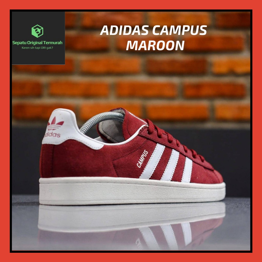 ADIDAS CAMPUS MAROON ORIGINAL BNWB