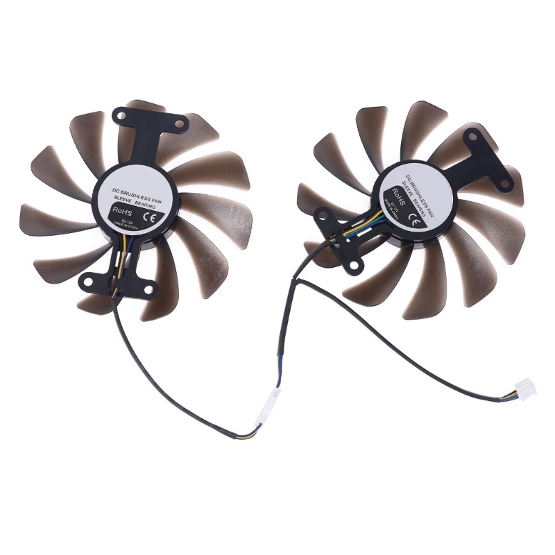 Bt Cooler Fan Pengganti Kartu Grafis AMP ZOTAC Gtx1070 GTX 1070Ti 1080Ti