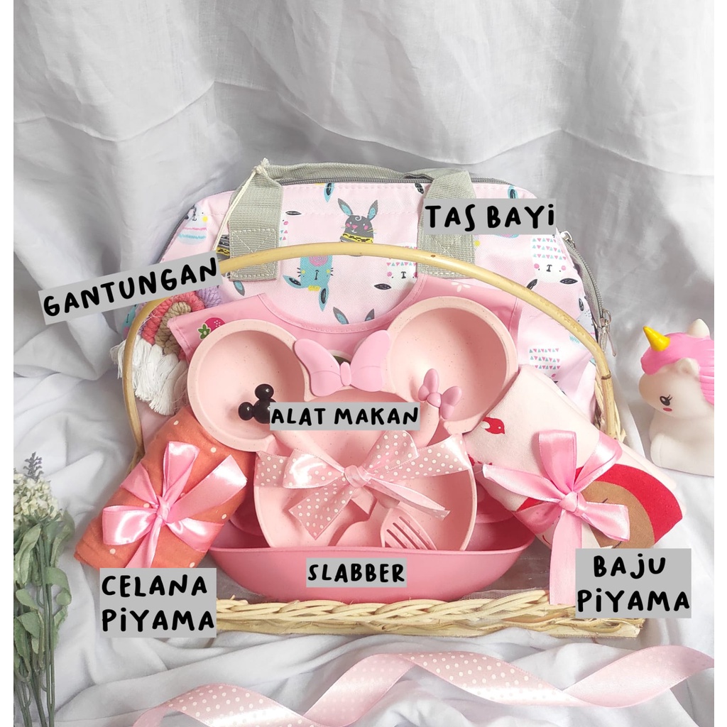 Hampers Parcel Paket Gift Set Kado Hadiah Newborn Baby Bayi Lahiran