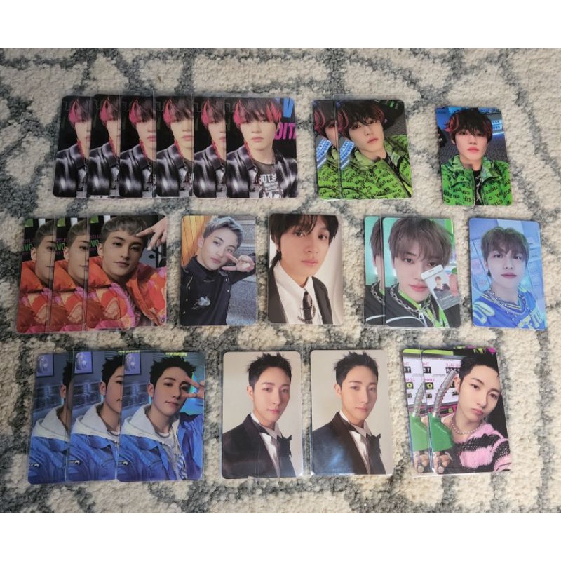 NCT DREAM GLITCH MODE PHOTOCARD (READ DESCRIPTION) CHENLE MARK HAECHAN JAEMIN RENJUN SCRATCH DIGIPAC