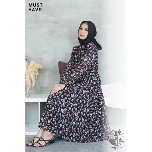 Floral Maxi Dress / Hijab / Long Dress