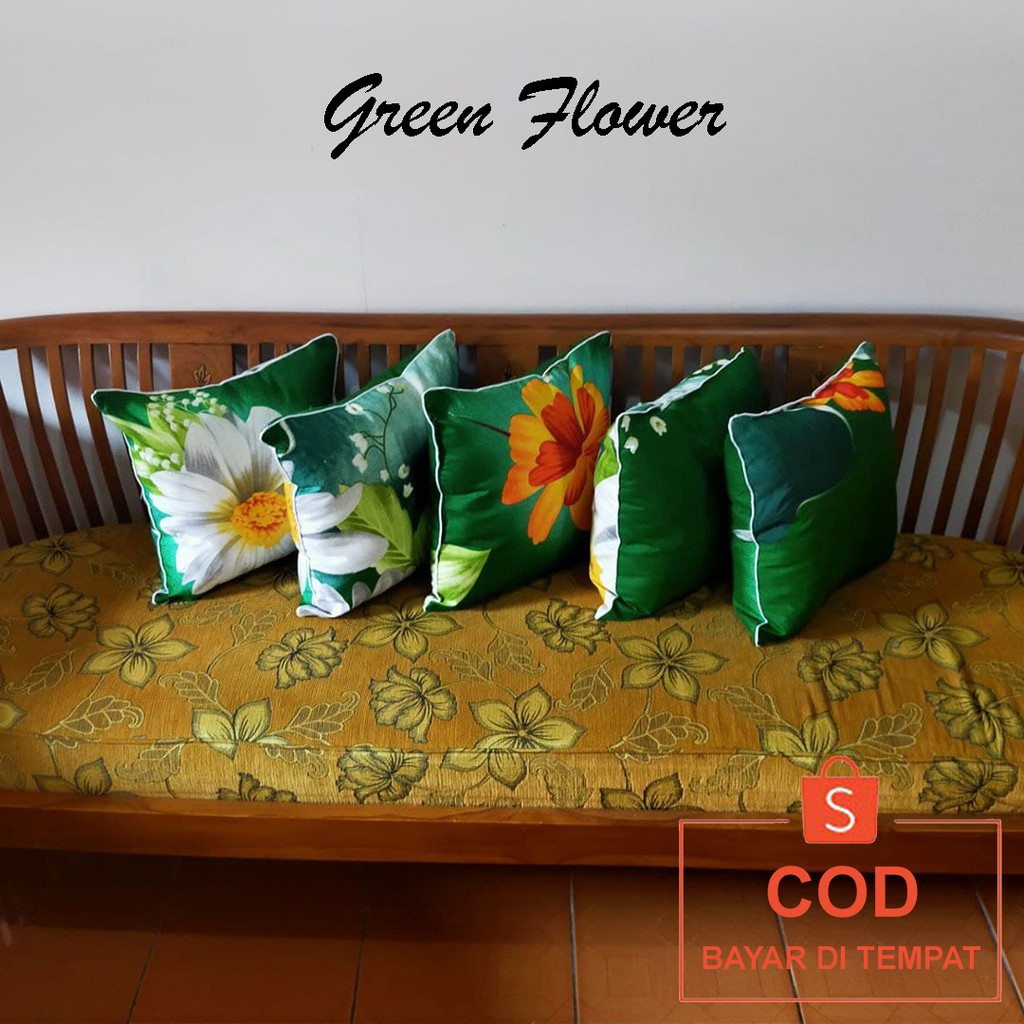 ✅COD Set Bantal Kursi Sofa Bed Minimalis 40x40 Isi 5 Pcs Dakron Hiasan Dekor Dekorasi Sofabed Ruang Tamu Perlengkapan Home Decor Interior Rumah Tangga Modern Terbaru