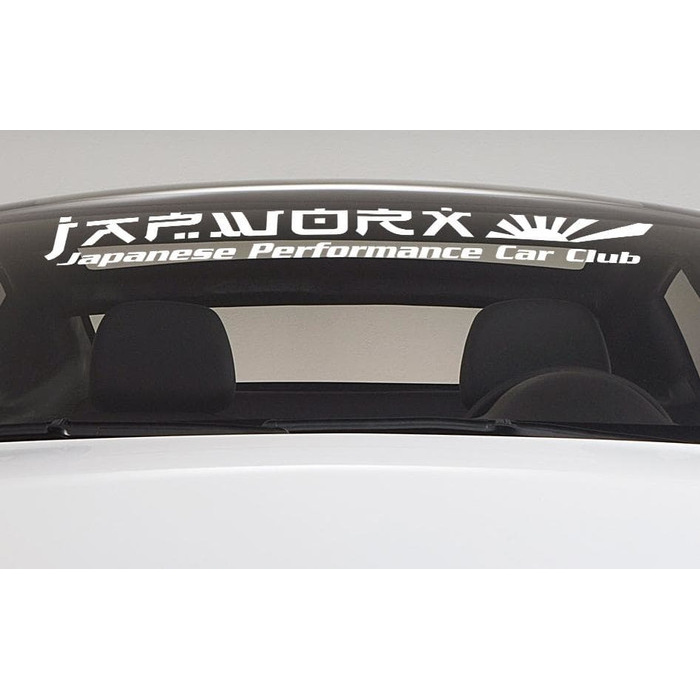 STICKER JDM JAPAN KACA DEPAN MOBIL ALL MOBIL Elegan