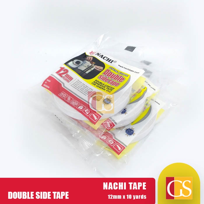 

ISOLASI SELOTIP LAKBAN BOLAK BALIK DOUBLE TAPE 12mm NACHI TAPE (1 pcs)