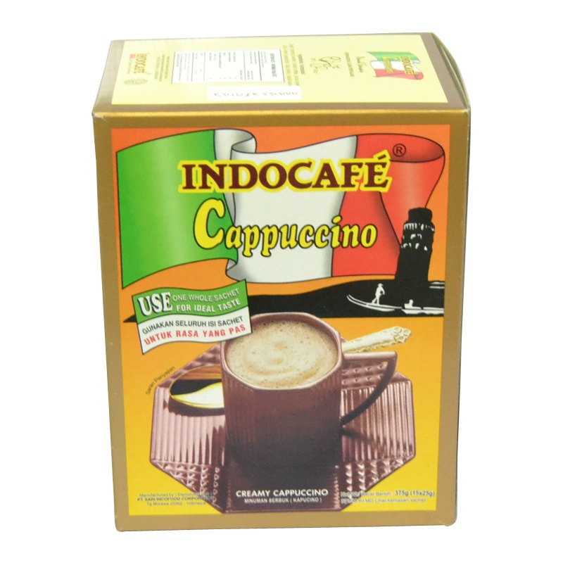 

Indocafe Kopi Cappucino Bks 15Pcs