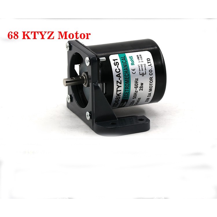 Motor Gearbox 68KTYZ 28W with Bracket (8101)