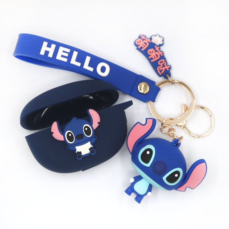 Casing Soft Case Silikon Motif Kartun Stitch Lucu Untuk Oppo Enco X