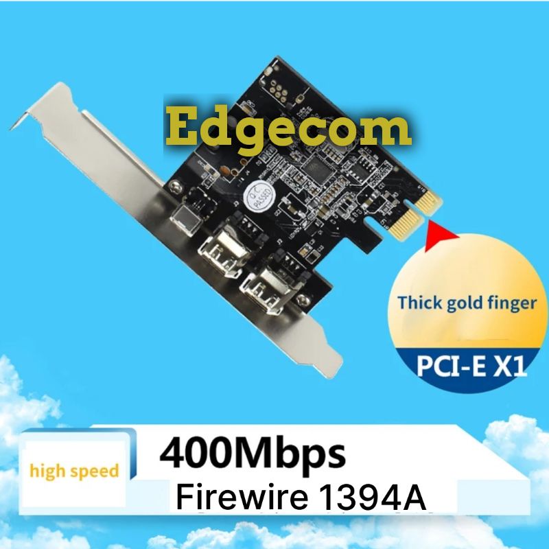 PCI Express Firewire 1394A 3 Port (2×6pin dan 1x4pin)