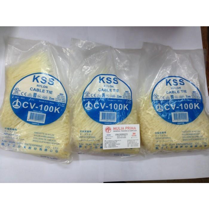 

Holder | Kabel Tis / Kabel Ties / Cable Ties Kss 10 Cm Isi 1000 Pcs