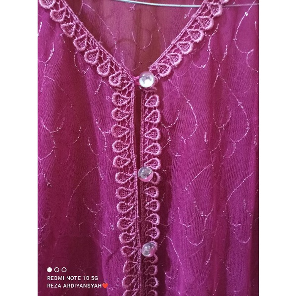 *preloved*baju cardigan brukat