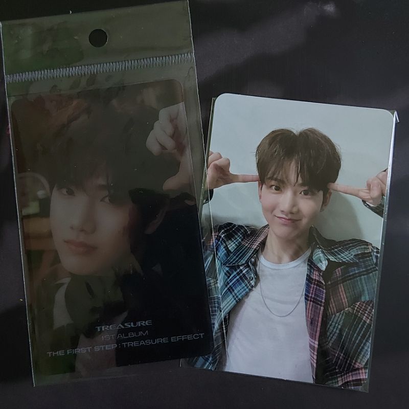 Junkyu tuspal / tusuk pala + benefit synnara photocard treasure FA & PC ch2