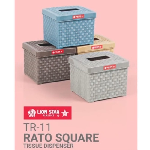 LION STAR Tempat Tissue / Tisu TR-11 Square / Kotak