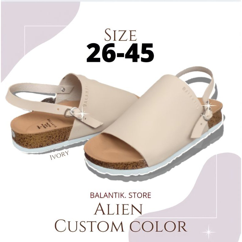 Sepatu Sandal Sendal Selop Tali Wanita Terbaru Ready Ukuran Besar/Big Size 41 42 43 44 45 Balantik S
