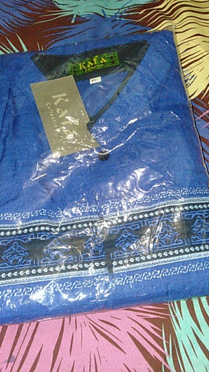 Kemeja Batik Lengan Panjang M L Xl Xxl