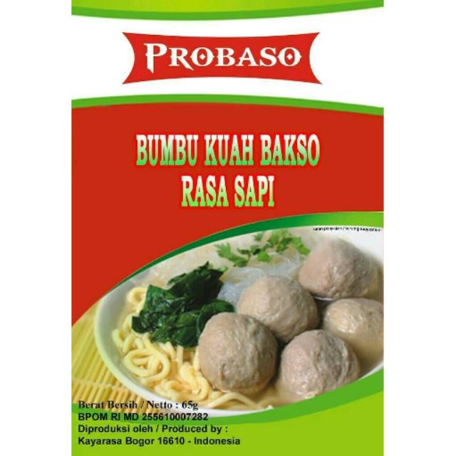 Jual Probaso Bumbu Kuah Bakso Rasa Sapi Isi 10 Bks Shopee Indonesia