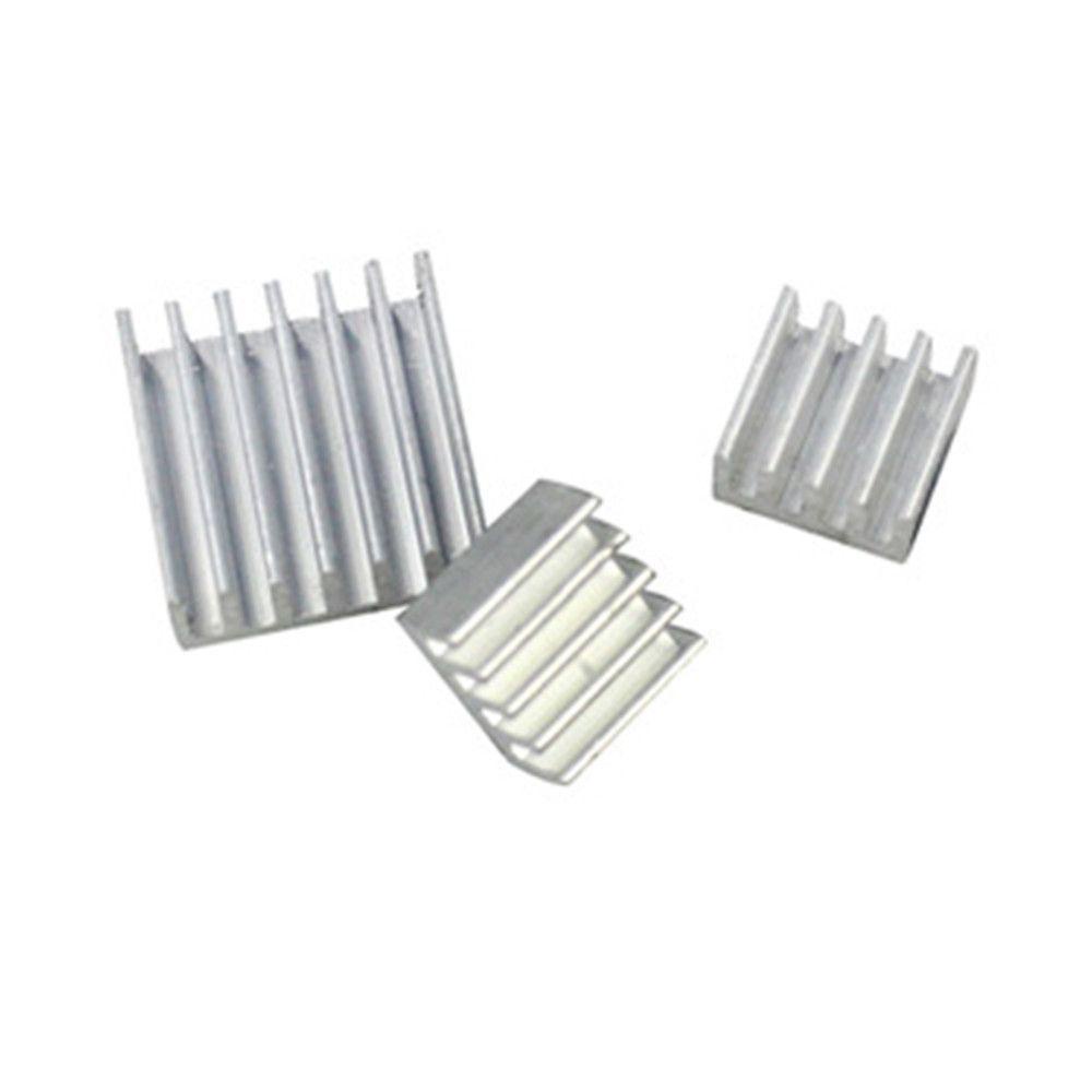 Agustin 10set Heat Sink Set Kit 30pcs/lot Radiator Pi2 Raspberry Aluminium Murni