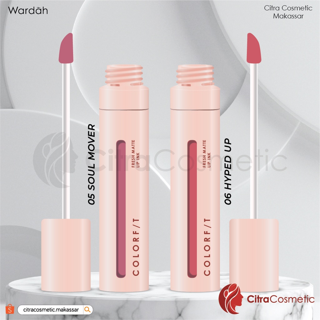 Wardah Colorfit Fresh Matte Lip Series