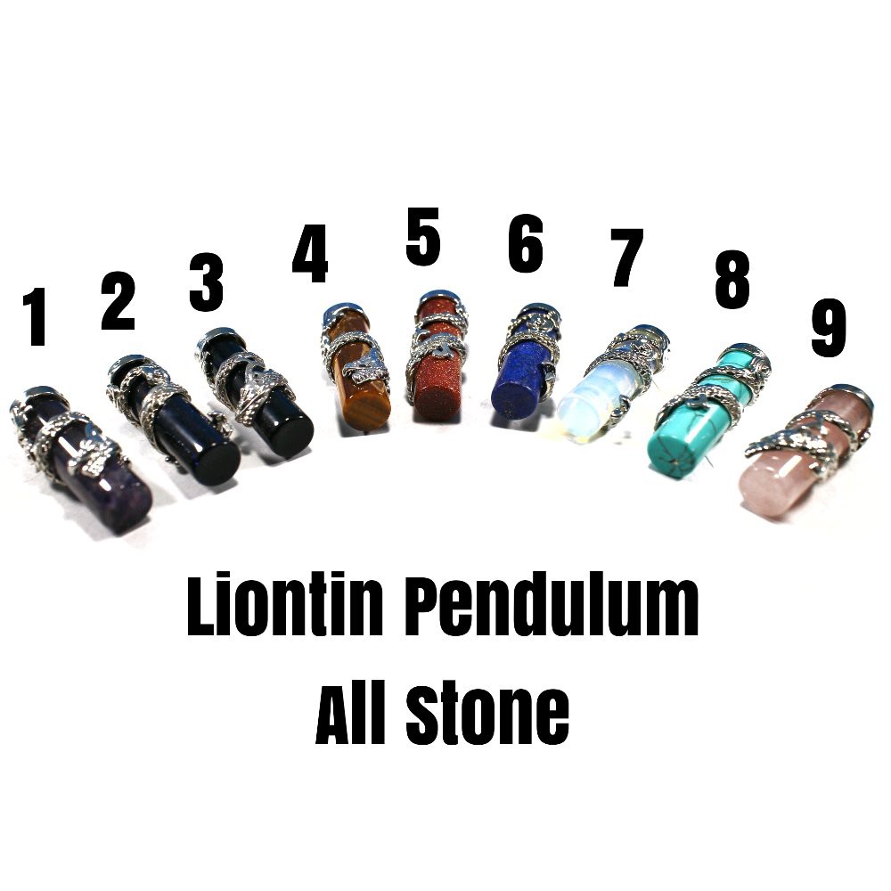 LIONTIN NATURAL PENDULUM STONE ALL VARIANT MOTIF NAGA