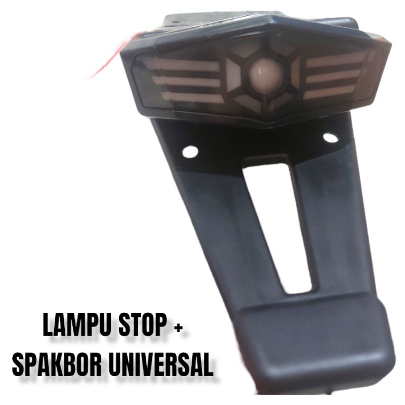 [ TAIL TIDY ] STOPLAMP BUNTUT UNIVERSAL 3 IN 1 LED IRON MAN / LAMPU STOP UNIVERSAL