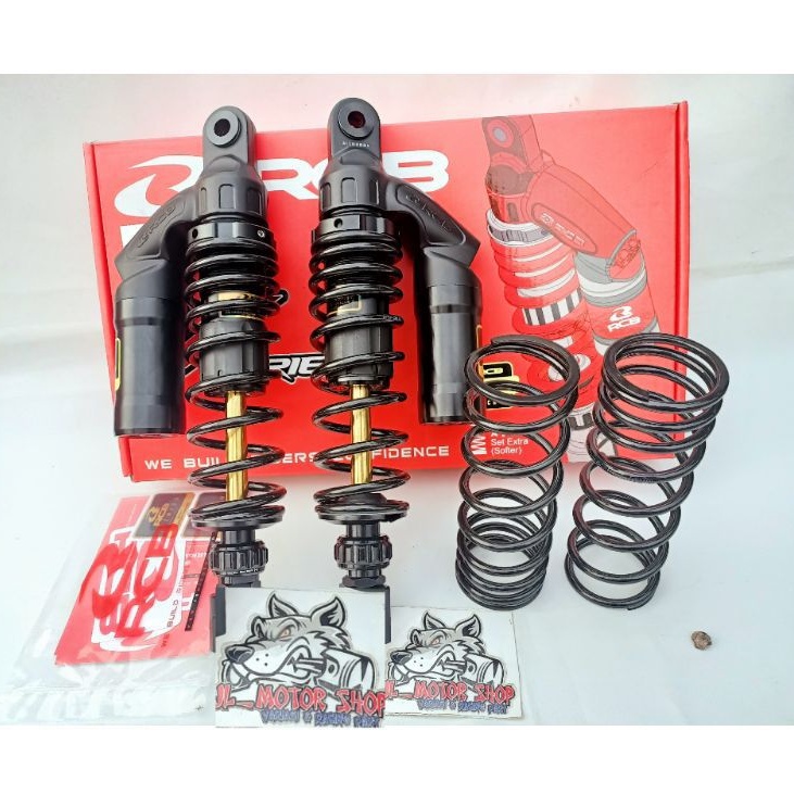 SHOCK SHOCKBREAKER RCB VS SERIES TIGER W175 GL PRO RXKING MEGAPRO VERZA SUPRA KARISMA SHOGUN SMASH RX KING RXK TINGGI 320 335 MM VS BLACK SERIES ORIGINAL