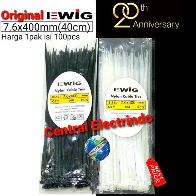 

Office & Stationery | Document Organizer | Kabel Ties 7.6X40Cm. | Best Seller