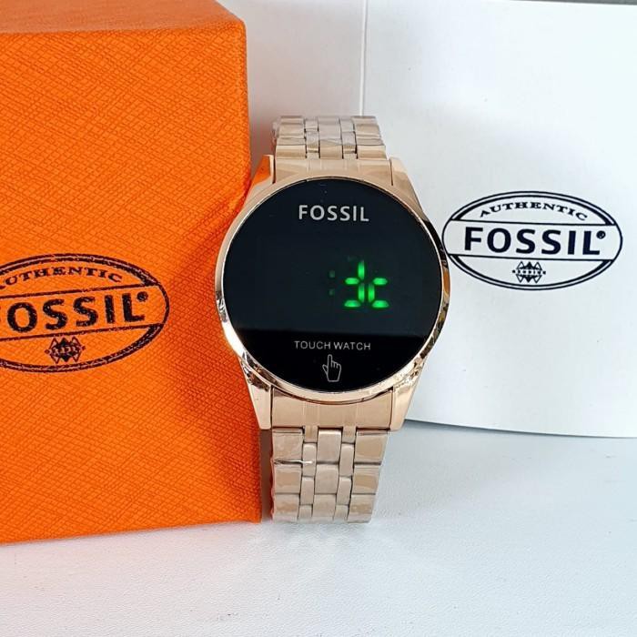 Dijual TRENDY jam tangan wanita Fossil LED /touch screen NEW Limited