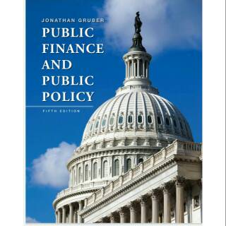 Public Finance And Public Policy Fifth Edition Jonathan Gruber Shopee Indonesia