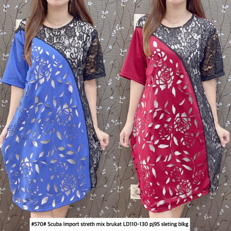 As570 dress Scuba jumbo