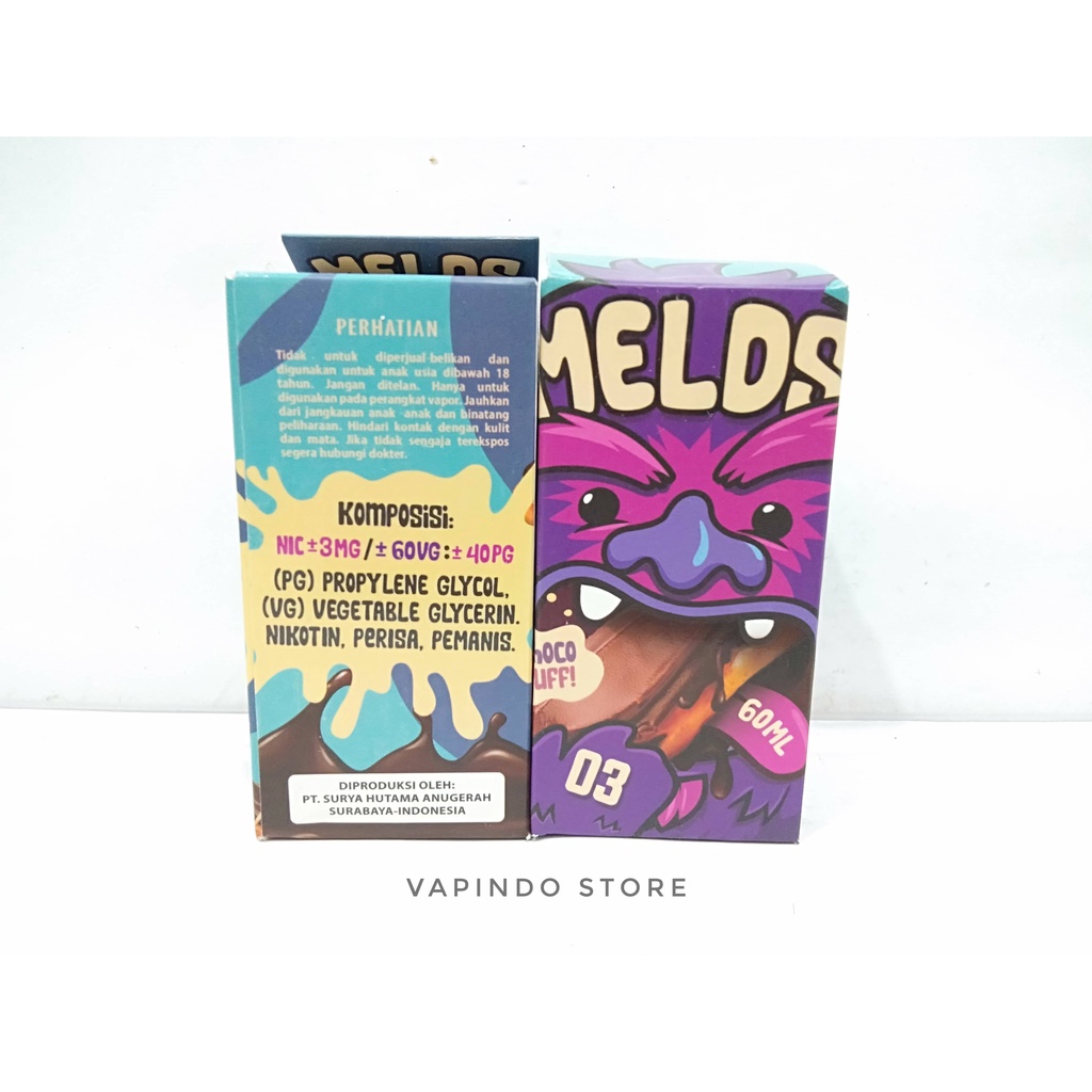 MELDS CHOCO PUFF 60ML 3MG BY UNION LAB X STEVE'S LIQUID