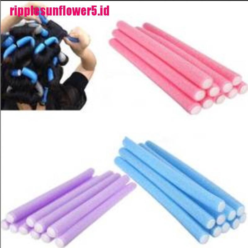 5pcs Rol Pengeriting Rambut Bahan Busa Lembut