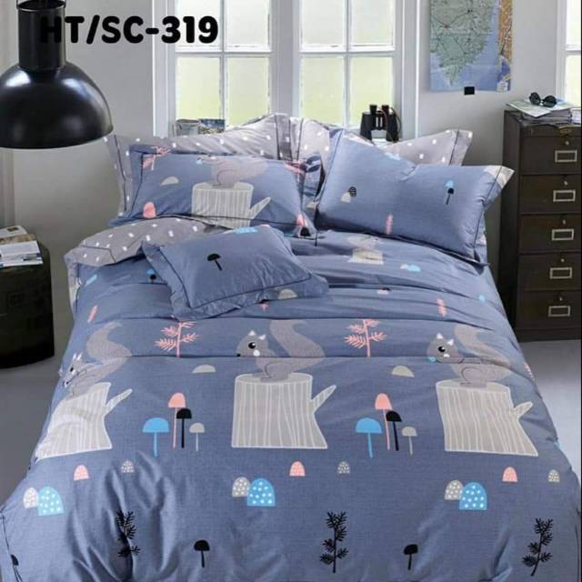 Sprei Katun Jepang 180x200x30