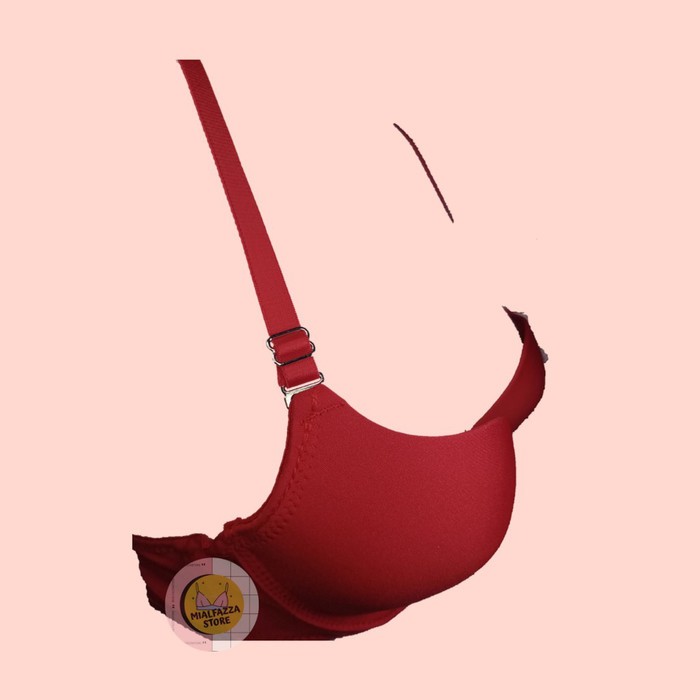 BH Wanita Kupu-Kupu kait Kancing Depan Berkawat / Bra wanita kupu-7