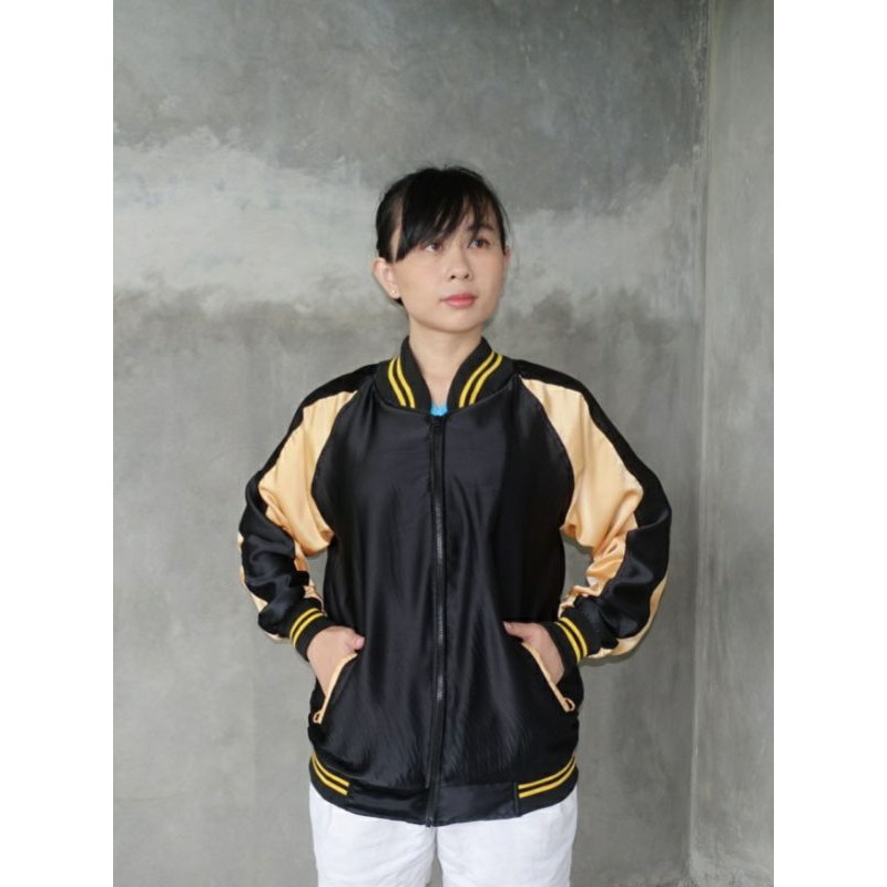 jaket bomber/jaket satin/jaket bordir