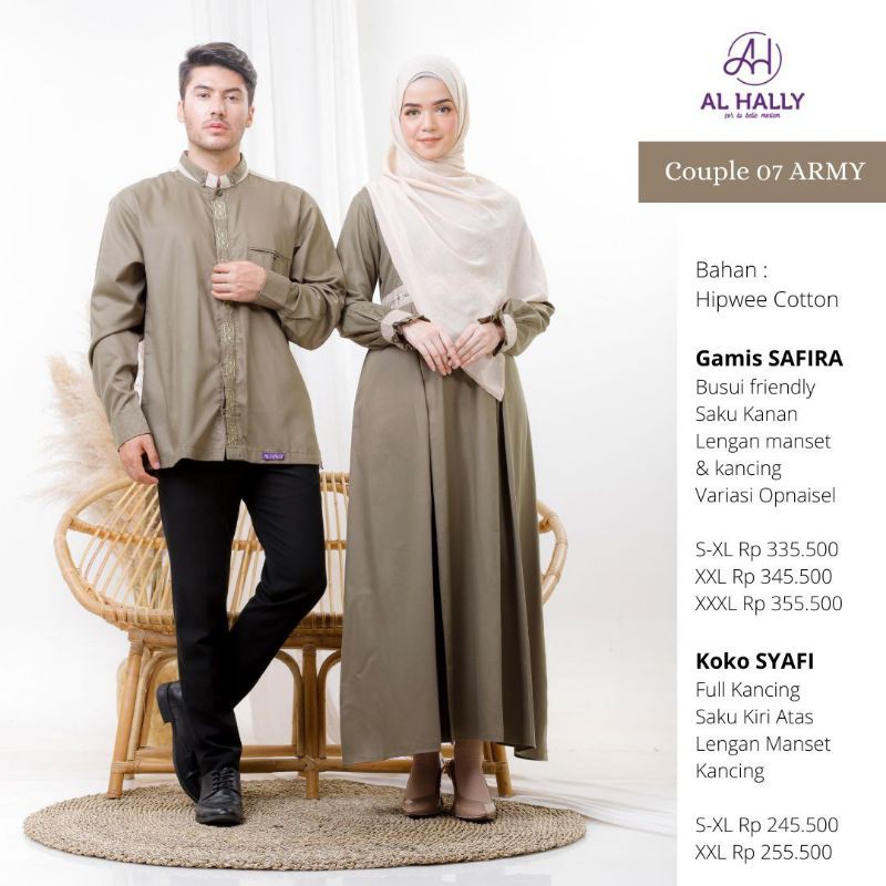 Couple Series Sarimbit ALHALLY 07 Olive || NEW ARRIVALE