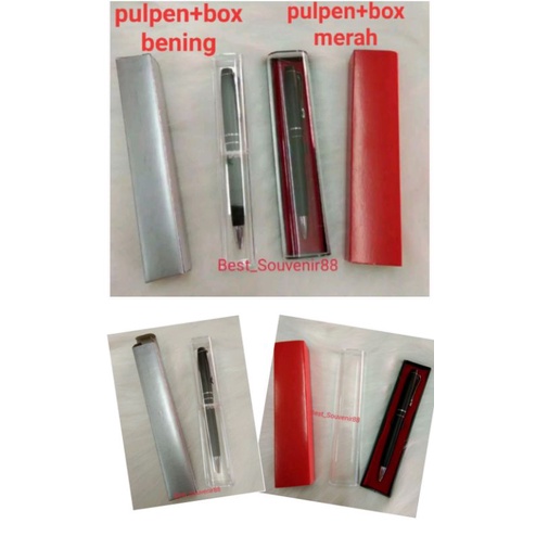 

Pulpen /Pena Metal Promosi/ Bp 7778 Hitam + Box