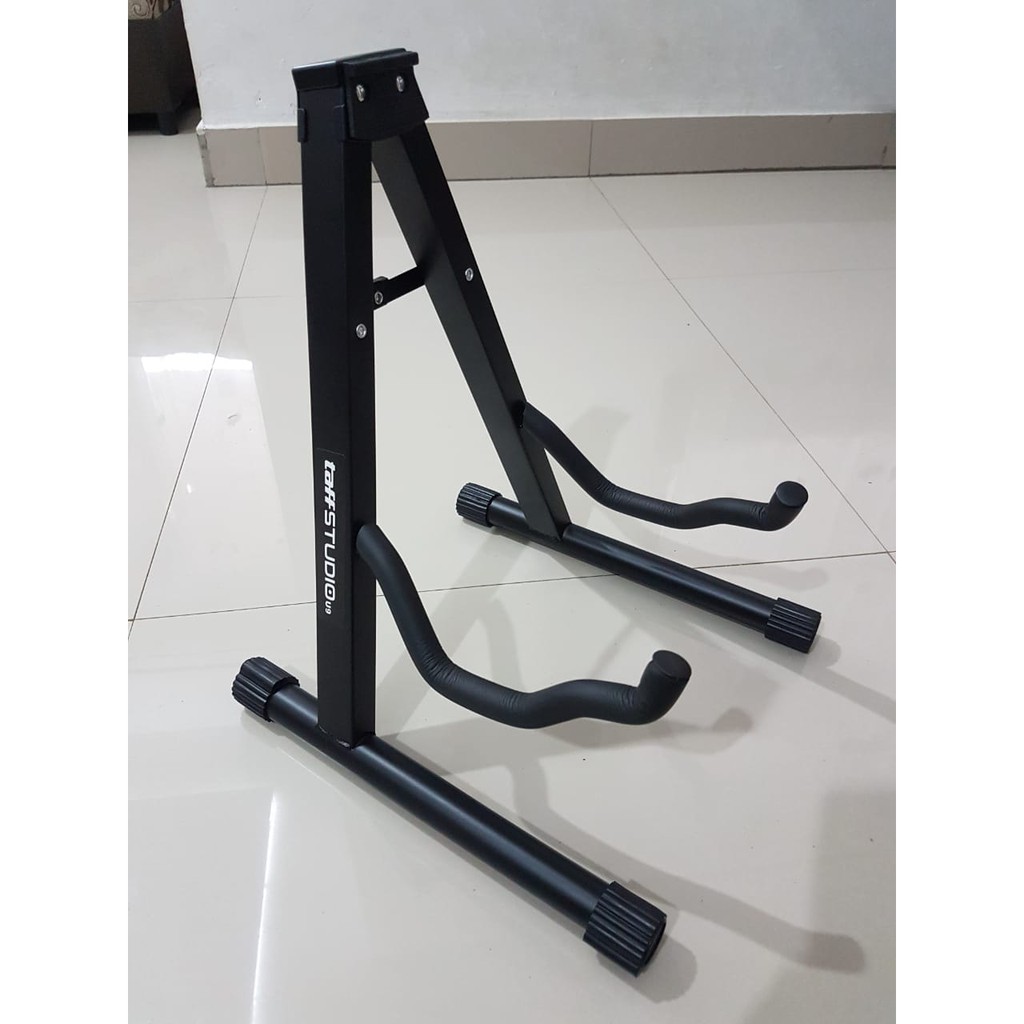 Alat Musik Stand Gitar Universal Import Stand Bass Ukulele Model A Lipat Besi Dudukan Gitar jnp