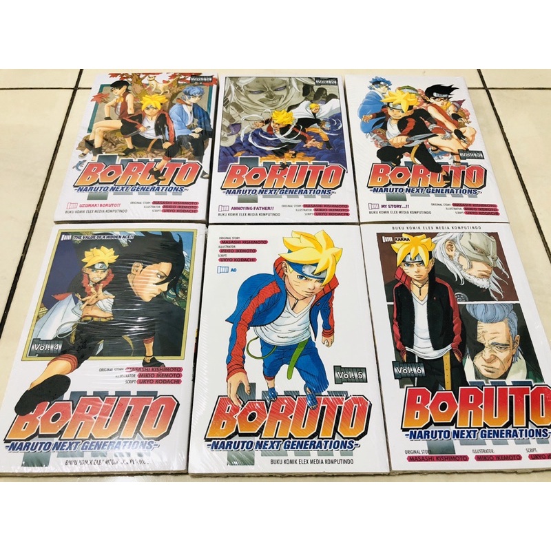 buku komik boruto Satuan