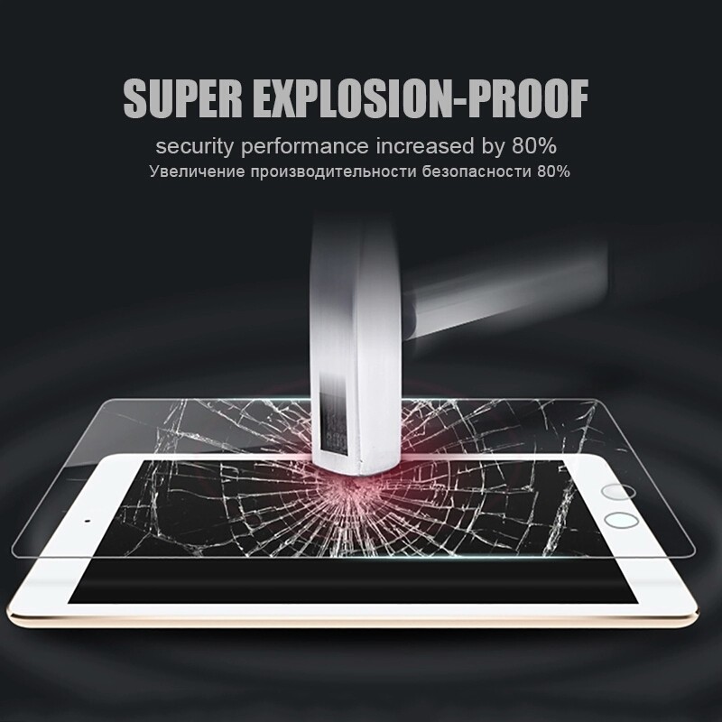 Ipad 2 / Ipad 3 / Ipad 4 Tempered Glass Clear Anti Gores Kaca