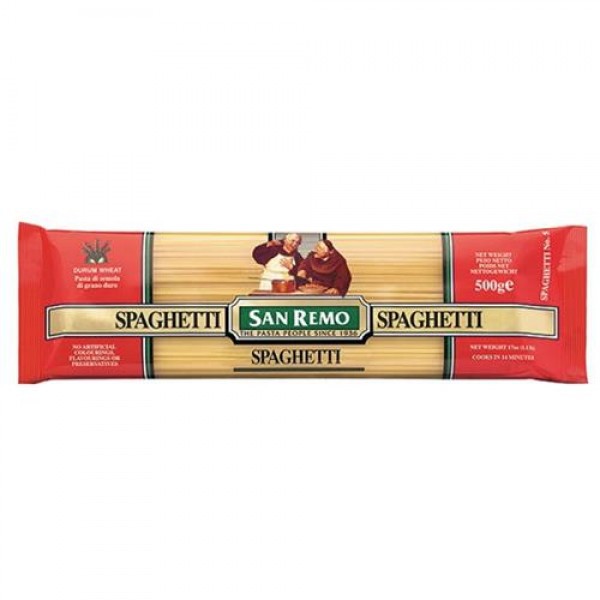 

San Remo Pasta Spaghetti 500 gram
