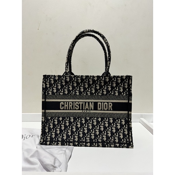 Tas Dior Small Book Tote Oblique Christian Dior Bag