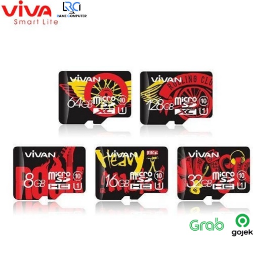 VIVAN V128U10 128GB  Class 10 TF Card