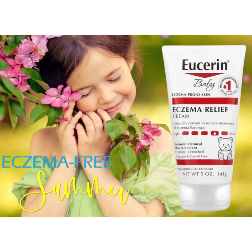 Jual Eucerin, Baby, Eczema Relief Cream, 5 oz relieves dry, itchy