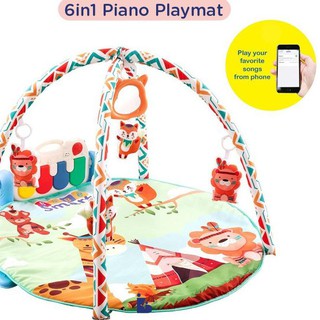 bebe smart 6 in 1 piano play gym